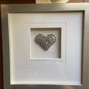 Cynthia Webb Heart Puzzle Framed